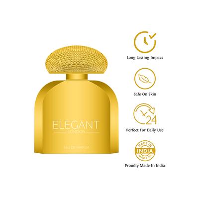 Sweet Heart Elegant London (Gold) Eau De Parfum 100 ml - Perfumes (Edt/Edp)