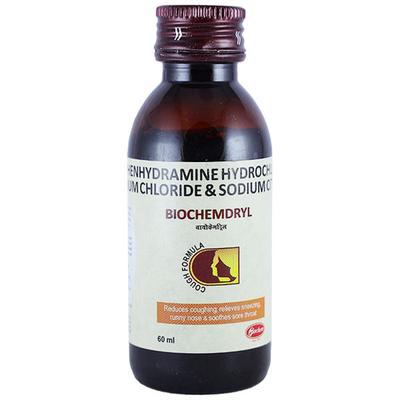 BIOCHEMDRYL Syrup 60ml - Cough And Cold-Cou