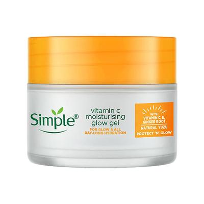 Simple Protect N Glow Vitamin C Moisturizing Glow Gel 40gm - Skin-Treatment