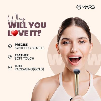 Mars Artist Arsenal Brush to Apply Makeup - Dense Highlighter Brush 1's - Face Brush