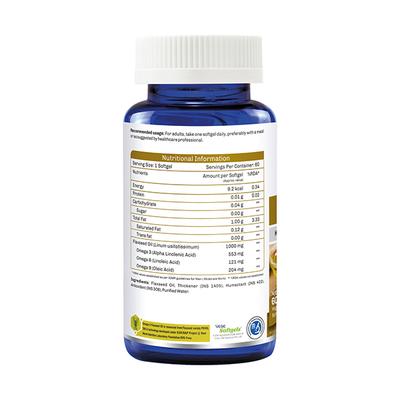 Onelife Omega 3-6-9 Softgels 60's - Omega Fish Oil Fatty Acids