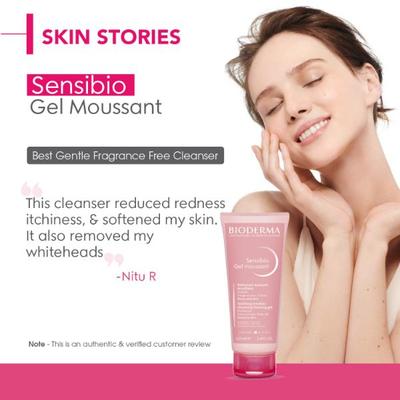 Bioderma Sensibio Face Gel Moussant 100 ml - Face Gels