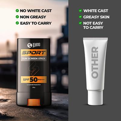 Beardo Sport Sunscreen Stick Spf50 20 gm - Face Sunscreen