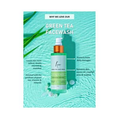 Rome Green Tea Face Wash 100 gm - Face Wash & Cleansers