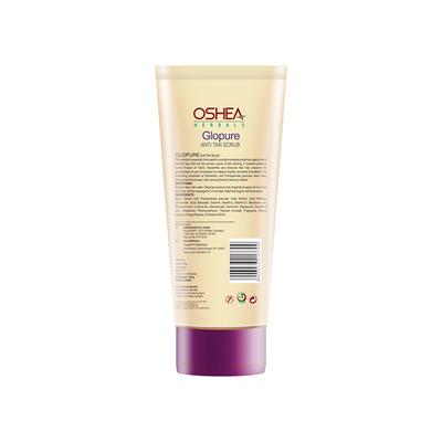 Oshea Herbals Glopure Anti Tan Scrub 120 gm - Scrubs & Exfoliants