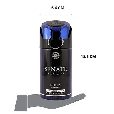 RiiFFS Luxury Senate Pour Homme Body Spray for Men 250 ml - Men Perfumes (Edt/Edp)