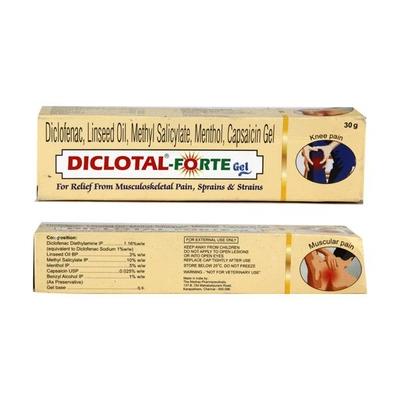 Diclotal Forte Gel 30gm - Pain relief-Nsa