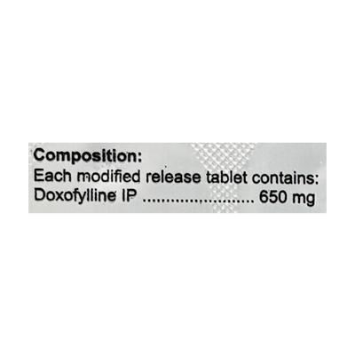 Spirodin 650mg Tablet 10'S - Asthma/COPD-Ast