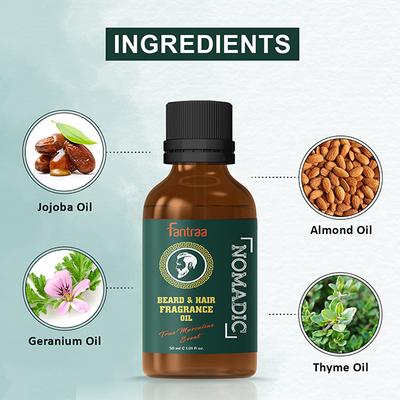 Fantraa Beard & Hair Fragrance Oil Nomadic 30 ml - Beard Oil