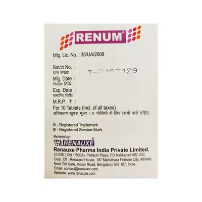RENUM 667 Tablet 10's - Supplements-Cal