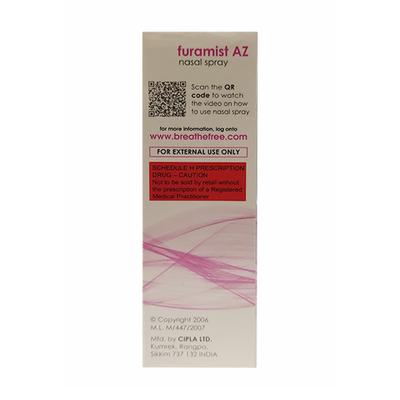 Furamist AZ Nasal Spray 70Md - Nasal Congestion-Nas