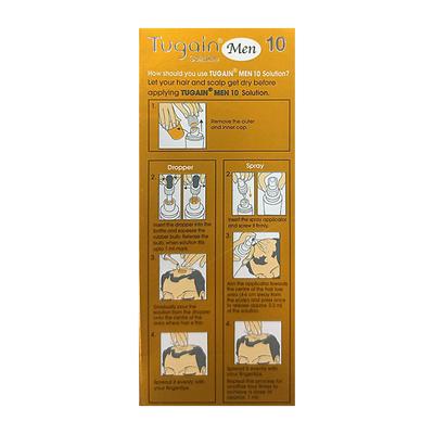 TUGAIN MEN 10% Solution 60ml - Hair Loss-Oth