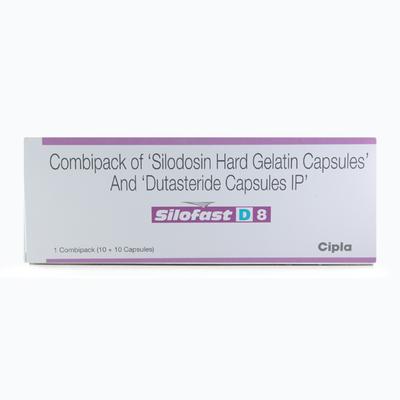 Silofast D8 Combipack 1's - Bladder And Prostate Disorders-Dru