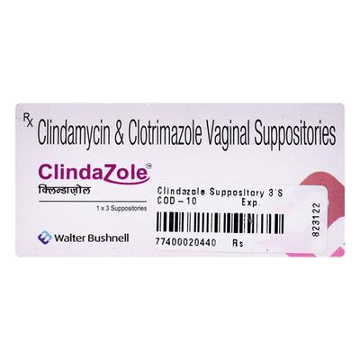 Clindazole Suppository 3'S - Vaginal Conditions-Pre