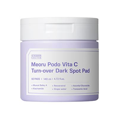 Sungboon Editor Meoru Podo Vita C Turn-Over Dark Spot Pad 60's - Masks & Peels