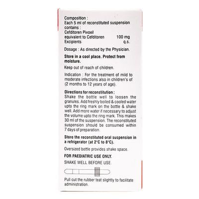 Zostum O Dry Syrup 30ml - Bacterial Infections-Cep