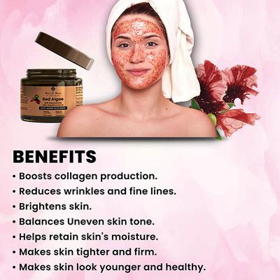 Teal & Terra Red Algae Anti - Aging Face Mask 100 gm - Face Packs