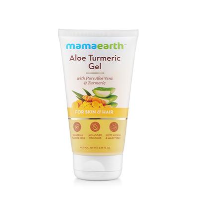 Mamaearth Aloe Turmeric Gel For Skin & Hair 150 ml - Face Creams