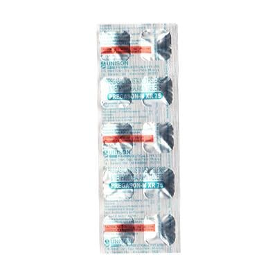 PREGASON M XR 75 Tablet 10's - Neuropathic Pain-Dru