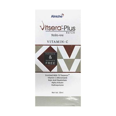 VITSERA PLUS VITAMIN C PARABEN & SULPHATE FREE Serum 30ml - Dry Skin-Emo