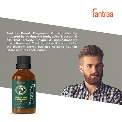 Fantraa Beard & Hair Fragrance Oil Nomadic 30 ml - Beard Oil