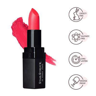 Star Struck by Sunny Leone Intense Matte Lipstick Wild Cherry 4.2 gm - Lipsticks