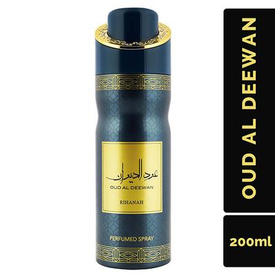 RIHANAH Oud Al Deewan Deodorant for Men 200 ml - Men Deodorants/Roll-Ons