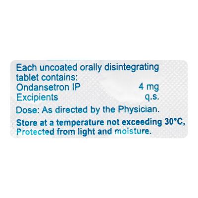 ODANSON 4 Tablet 10's - Vomitting/Emesis-Ant