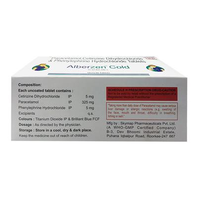 ALBERZEN COLD Tablet 10's - Cough And Cold-Cou