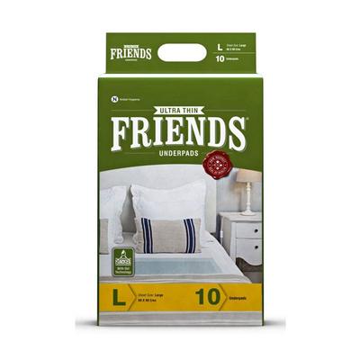 Friends Underpad-Classic (L) 10's - Adult Diapers & Pads