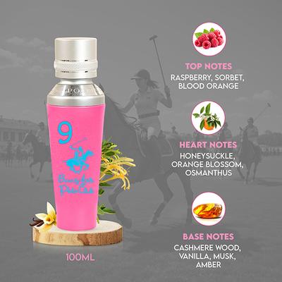 Beverly Hills Polo Club Pour Femme Women Nine Edp 100ml - Women Perfumes (Edt/Edp)