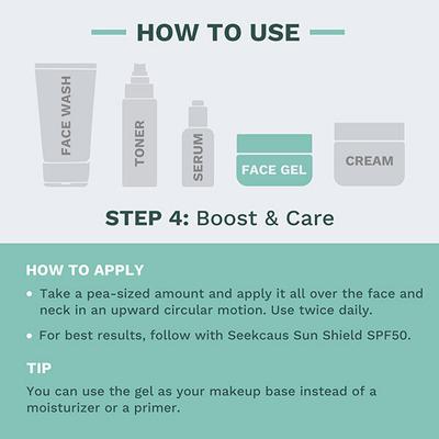 SEEKCAUS Acne Care Face Gel 100 gm - Face Moisturizers