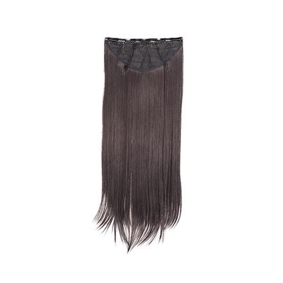 Bronson Professional Hair Extensions Straight Hair 5 Clip-In 24 inch Natural Brown No 2 1's - Hair Clips/Bands