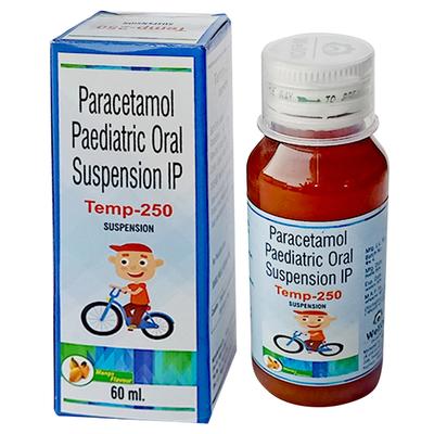 TEMP 250mg Suspension 60ml - Fever-Ana