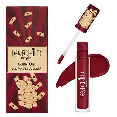 LoveChild Masaba Game On 03 Take A Dare Mad Matte Liquid Lipstick 5 ml - Liquid Lipsticks