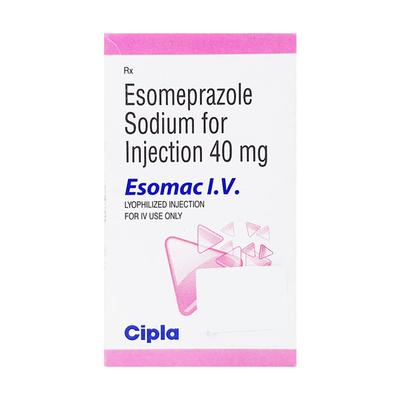 Esomac IV Injection 1's - Ulcer/Reflux/Flatulence-Aaa