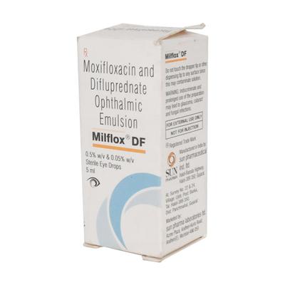 Milflox DF Eye Drops 5ml - Eye Infections-Eaa