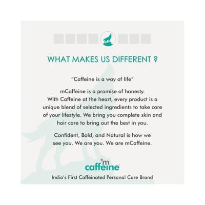 mCaffeine Quick Green Tea Detox Kit - Cleanse & Exfoliate 200 gm - Scrubs & Exfoliants