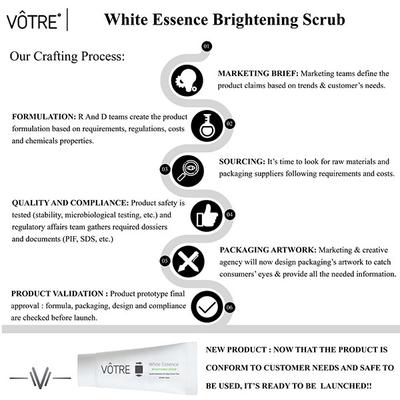 Votre White Essence Brightening Face Scrub 30 gm - Scrubs & Exfoliants