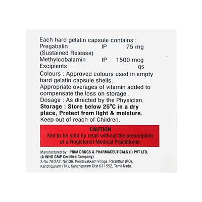 PREKANEX Capsule 10's - Neuropathic Pain-Dru