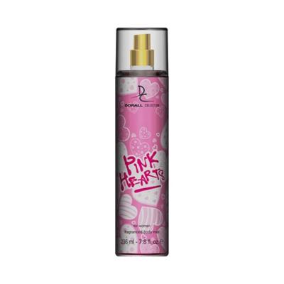 Dorall Collection Pink Hearts Fragrance Body Mist For Women 236 ml - Body Mist/Spray