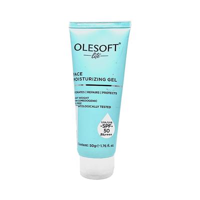 OLESOFT LITE FACE MOISTURIZING SPF 50 PA ++++ UVA/UVB Gel 50g - Dry Skin-Emo