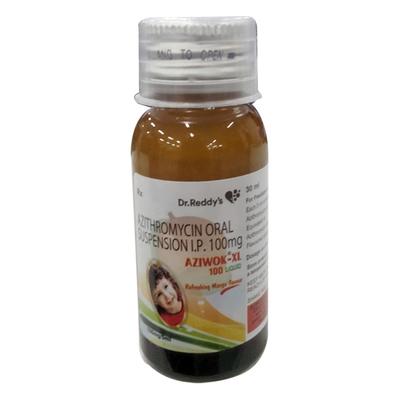 Aziwok XL 100 Refreshing Mango Flavour Liquid 30ml - Bacterial Infections-Mac