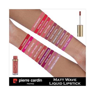 Pierre Cardin ParisMatt Wave Liquid Lipstick Ultra Long Lasting 735 Soft Pink 5 ml - Liquid Lipsticks