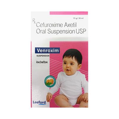 VENROXIM Orange & Peppermint Flavour Oral Suspension 30ml - Bacterial Infections-Cep