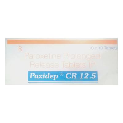 Paxidep CR 12.5mg Tablet 10'S - Depression-Ant