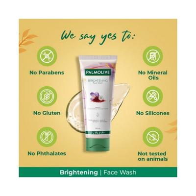 Palmolive Brightening Gel Facewash 100 ml - Face Wash & Cleansers