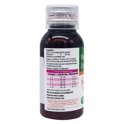 Fepanil 250 Banana Flavour Suspension 60ml - Fever-Non