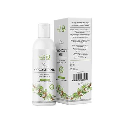 The Beauty Sailor Pure Coconut Oil, Cold Pressed Virgin Coconut Oil for Hair Growth and Skin 200 ml - Hair Oils
