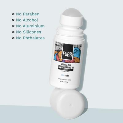 Furr 4% Aha Bha Underarm Roll On With Kojic Acid Fresh Aqua Fragrance 1's - Women Perfumes (Edt/Edp)